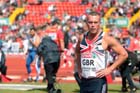 Richard Kilty after taking part in the 100 metres at the European Athletics Team Championships.